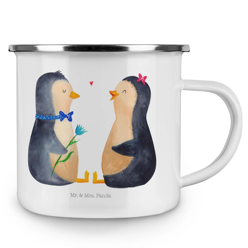 Enamel camping mug Penguin pair Emailletasse, becher emaille, blechbecher, Metalltasse, Campingbecher, Teetasse, Emaille Becher, Campingtasse, Pott, Teebecher, metallbecher, wanderbecher, Kaffeetasse, reisetasse, wandertasse, emaillebecher, Tasse Emaille, Kaffeebecher, Blechtasse, Trinkbecher, Reisebecher, Emaille Tasse, Tasse, Becher, Pinguin, Große Liebe, Hochzeitsgeschenk, Hochzeit, Jahrestag, Liebesgeschenk, Liebesbeweis, Liebespaar, Pinguine, Traumpaar, Liebe, Hochzeitstag, Verlobung