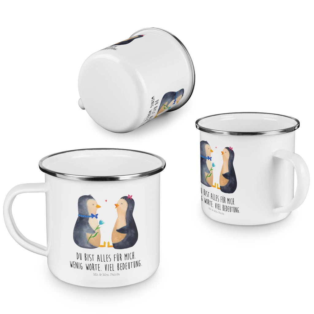 Enamel camping mug Penguin pair Emailletasse, becher emaille, blechbecher, Metalltasse, Campingbecher, Teetasse, Emaille Becher, Campingtasse, Pott, Teebecher, metallbecher, wanderbecher, Kaffeetasse, reisetasse, wandertasse, emaillebecher, Tasse Emaille, Kaffeebecher, Blechtasse, Trinkbecher, Reisebecher, Emaille Tasse, Tasse, Becher, Pinguin, Große Liebe, Hochzeitsgeschenk, Hochzeit, Jahrestag, Liebesgeschenk, Liebesbeweis, Liebespaar, Pinguine, Traumpaar, Liebe, Hochzeitstag, Verlobung