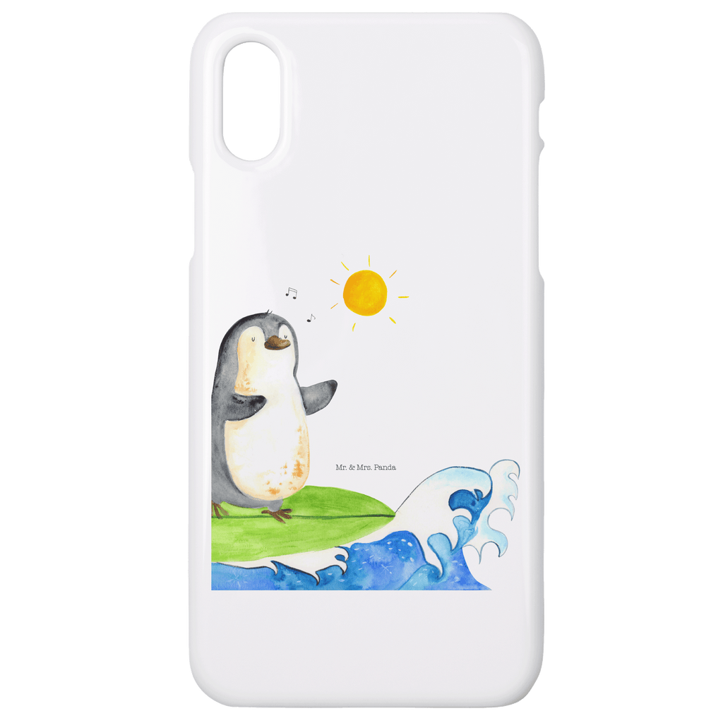 Handyhülle Pinguin Surfer Samsung Galaxy S9, Handyhülle, Smartphone Hülle, Handy Case, Handycover, Hülle, Pinguin, Pinguine, surfen, Surfer, Hawaii, Urlaub, Wellen, Wellen reiten, Portugal