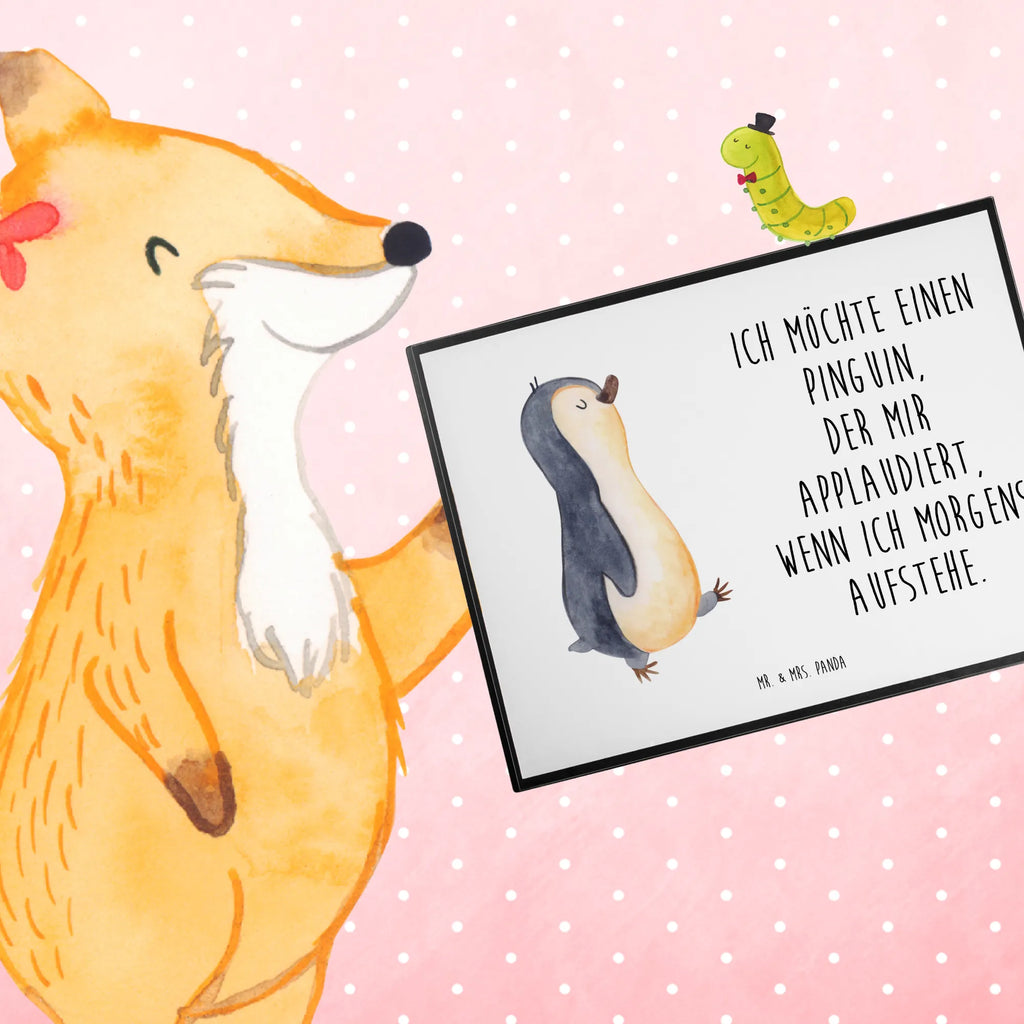 Desk pad Penguin march Schreibtisch Unterlagen, Schreibtischunterlage Groß, Schreibwaren, Bürobedarf, Schreibunterlage, Schreibtischauflage, Büroartikel, Pinguin, Schwester, Familie, Bruder, Frühaufsteher, Pinguine, Langschläfer