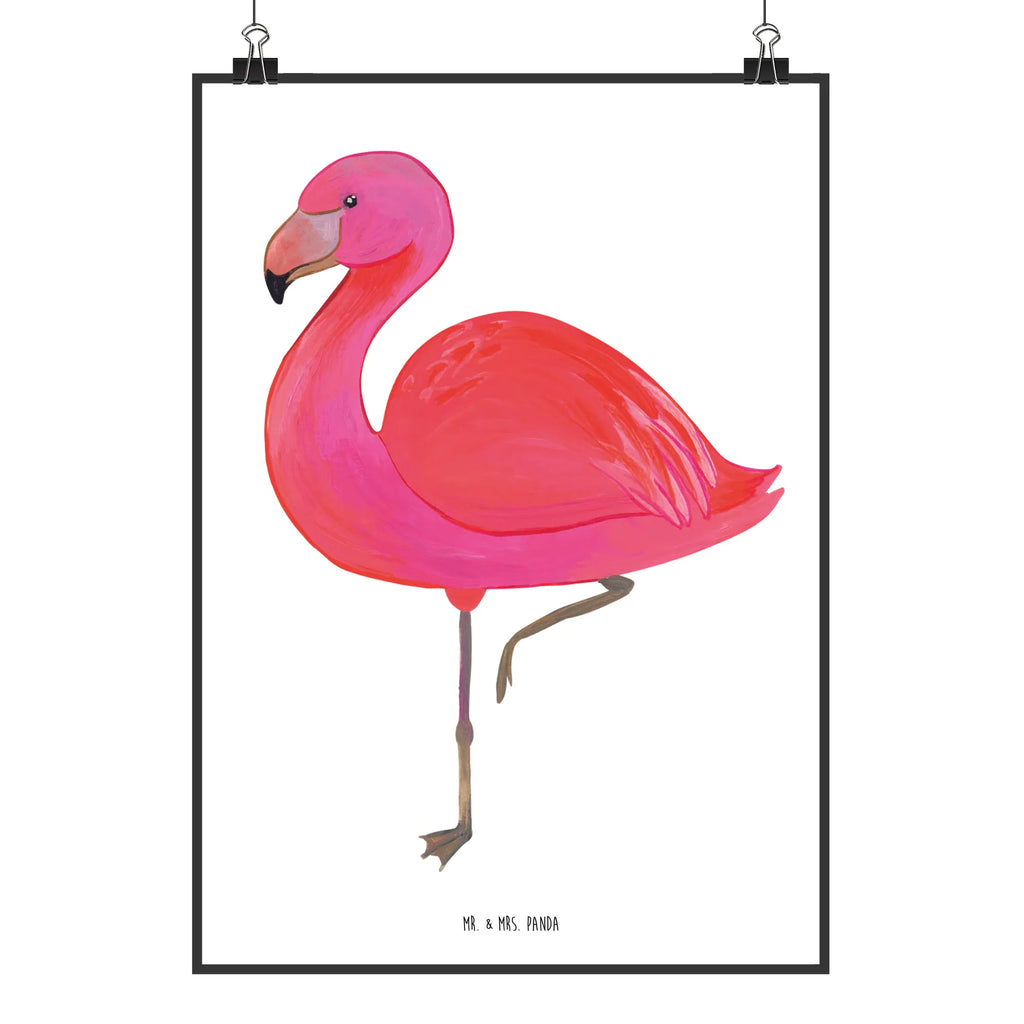 Poster Flamingo Classic Wanddekoration, Mr. & Mrs. Panda Poster, Handgemaltes Poster, Poster, Wandposter, Küchenposter, Posterdruck, Bild, Kunstdruck, Designposter, Wanddeko, Raumdekoration, Kinderposter, Wanddeko Bild, Flamingo, Freundinnen, Einzigartig, Freundin, Außenseiter, Tochter, Selbstliebe, ich, Sohn, Stolz, Spruch, Geschwister, für mich