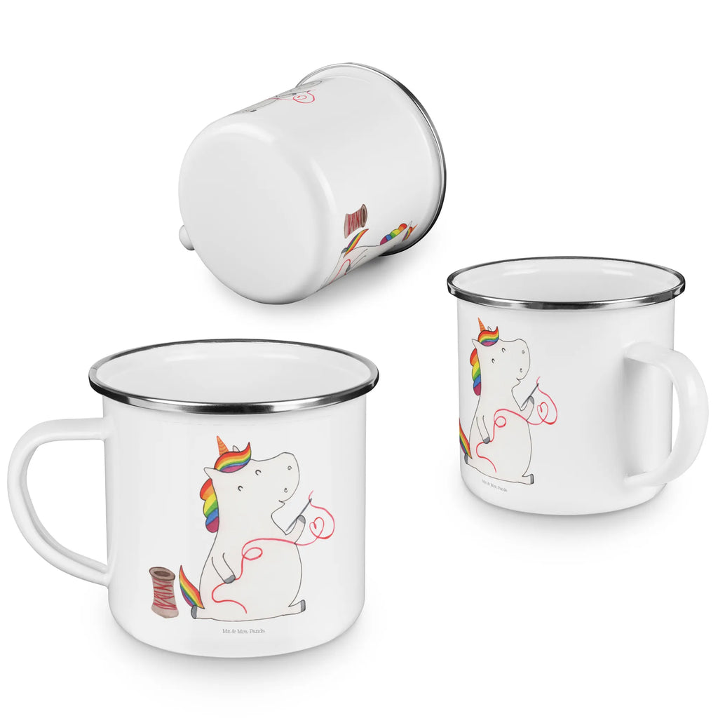 Kempingowy kubek emaliowany Jednorożec krawcowa Pott, Tasse, Blechtasse, metallbecher, Emaille Tasse, Tasse Emaille, Emaille Becher, Reisebecher, Emailletasse, Kaffeetasse, Becher, blechbecher, emaillebecher, wandertasse, Teebecher, Teetasse, Metalltasse, Trinkbecher, Kaffeebecher, wanderbecher, Campingtasse, Campingbecher, becher emaille, reisetasse, Unicorn, Einhorn, Einhörner, Einhorn Deko, Nähzimmer, Nähen, Näherin, Mädchen, Häkeln, Stricken, Basteln, Freundin