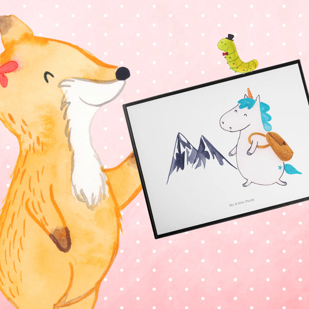 Podkładka na biurko jednorożec alpinista Jednorożec, jednorożce, dekoracje jednorożca, jednorożec