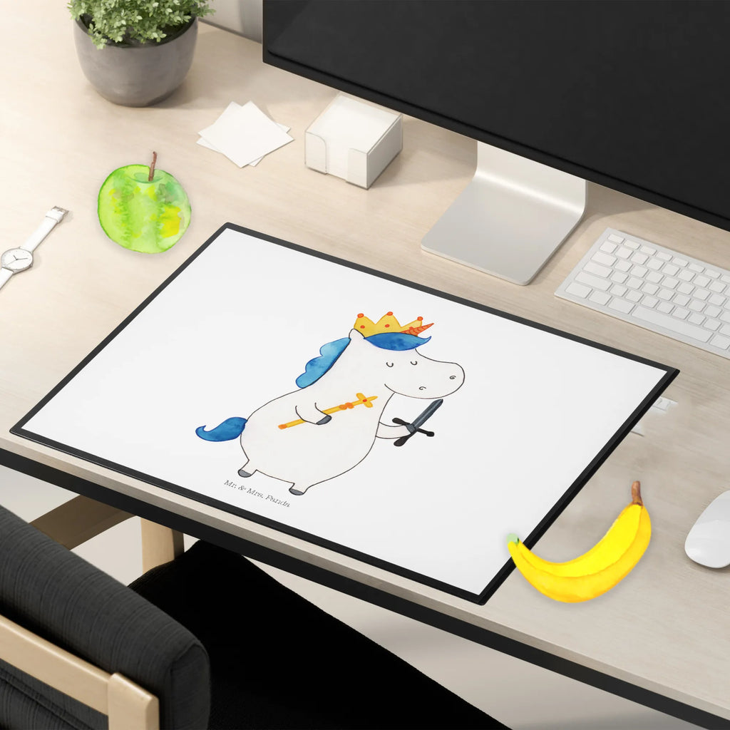 Schreibtischunterlage Einhorn König mit Schwert tischauflage, schreibtischmatte, tischpad, schreibauflagen, schreibtischunterlage, Schreibtischauflage, schreibtischunterlagen, tischauflagen, tischmatte, Schreibunterlage, schreibmatte, Schreibtisch Matte, Tischunterlage, schreibauflage, pultunterlage, schreibtischauflagen, tischmatten, arbeitsmatte, arbeitsunterlage, Schreibtisch Unterlagen, tischpads, Einhörner, Unicorn, Einhorn Deko, Einhorn, Mittelalter, König, Ritter