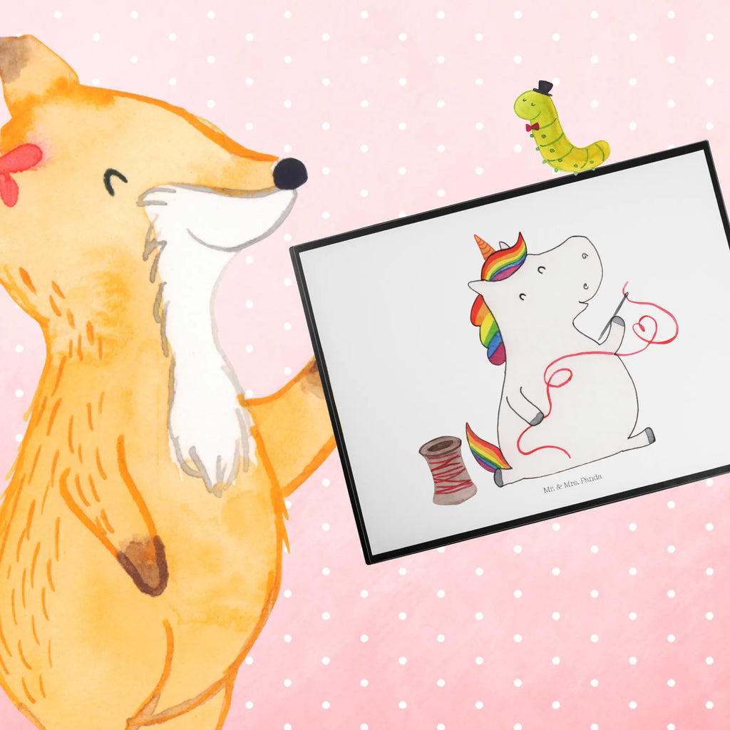 Podkładka na biurko Jednorożec krawcowa Jednorożec, jednorożce, dekoracje jednorożca, jednorożec