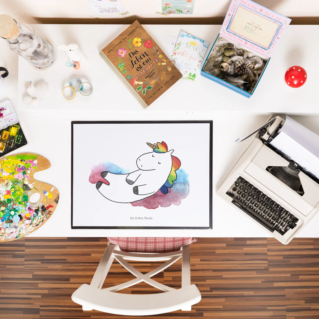 Podkładka na biurko Jednorożec Siódme niebo Jednorożec, jednorożce, dekoracje jednorożca, jednorożec