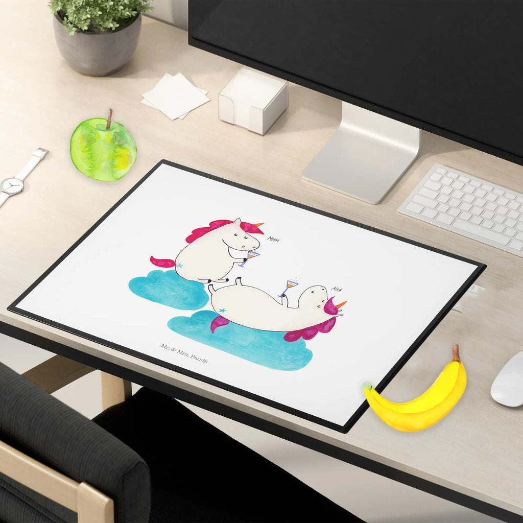 Schreibtischunterlage Einhörner Sekt Schreibtischunterlage Groß, Schreibwaren, Büroartikel, Bürobedarf, Schreibtischauflage, Schreibunterlage, Schreibtisch Unterlagen, Einhorn, Einhörner, Einhorn Deko, Unicorn, Sekt, Korken, Freundinnen, Anstoßen, Beste, Mädelsabend, Spaß, BFF, Freundin, Party