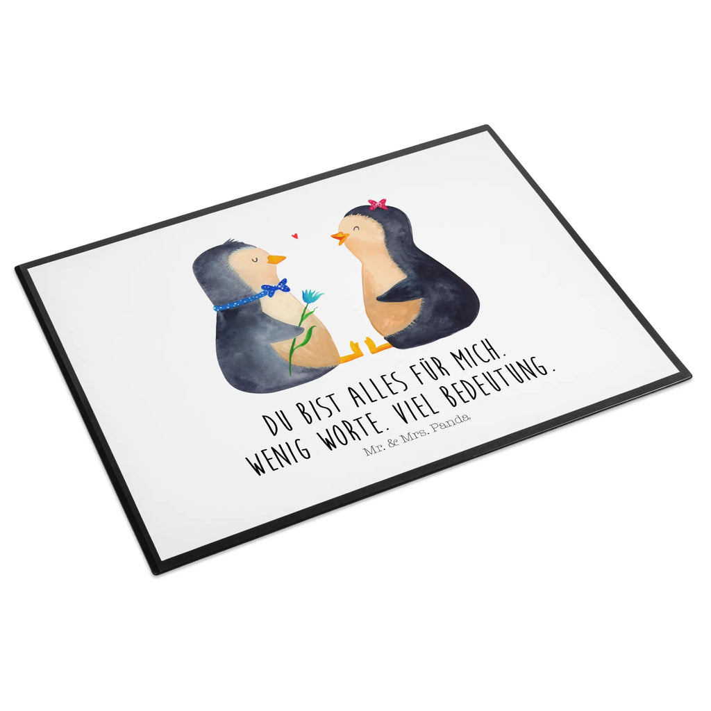 Schreibtischunterlage Pinguin Pärchen Schreibwaren, Schreibtischunterlage Groß, Schreibunterlage, Büroartikel, Bürobedarf, Schreibtisch Unterlagen, Schreibtischauflage, Pinguin, Liebespaar, Verlobung, Liebesbeweis, Traumpaar, Hochzeit, Jahrestag, Hochzeitsgeschenk, Pinguine, Hochzeitstag, Liebesgeschenk, große Liebe, Liebe