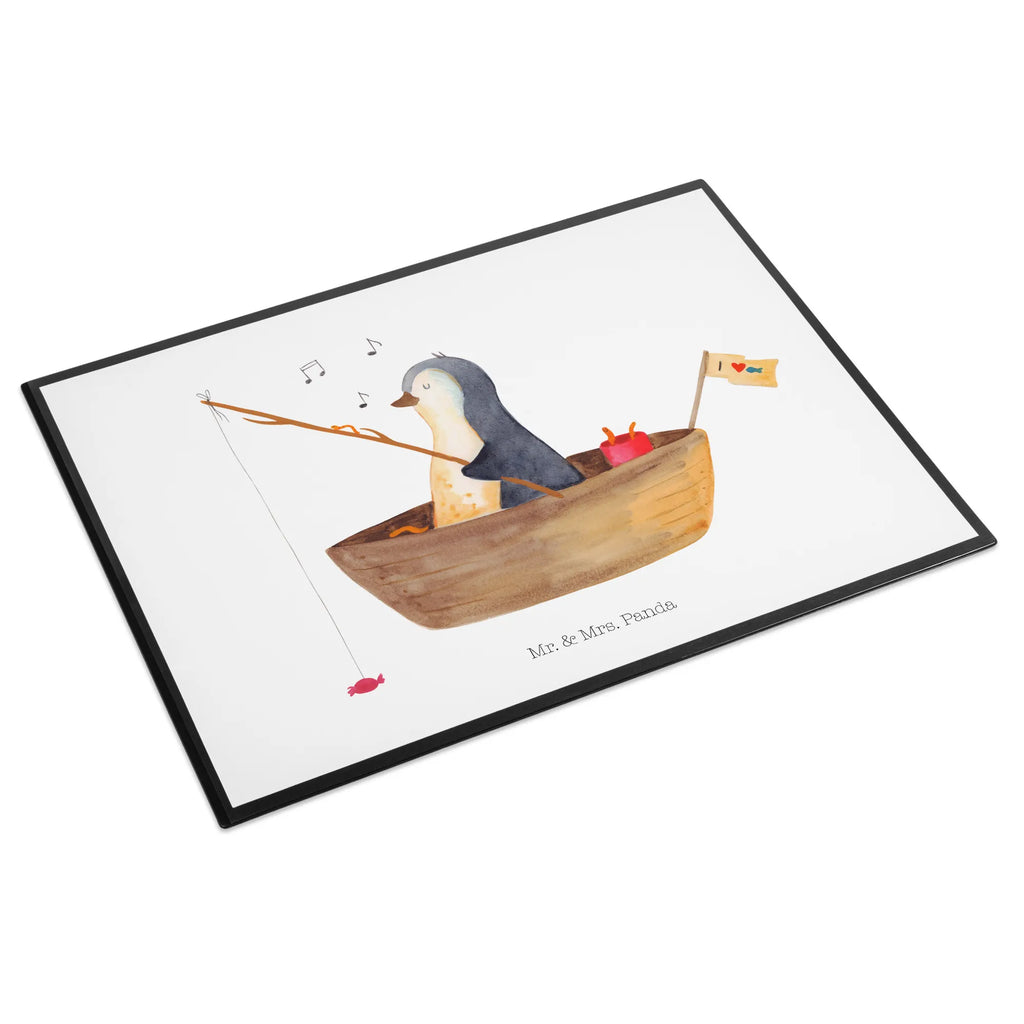 Schreibtischunterlage Pinguin Angelboot Schreibtisch Unterlagen, Schreibtischauflage, Schreibtischunterlage Groß, Schreibunterlage, Büroartikel, Schreibwaren, Bürobedarf, Pinguin, Boot, Neustart, genießen, Angeln, Lebenslust, Leben, Trennung, Scheidung, Geschenkidee Liebeskummer, Pinguine, Motivation, Neuanfang, Angelboot