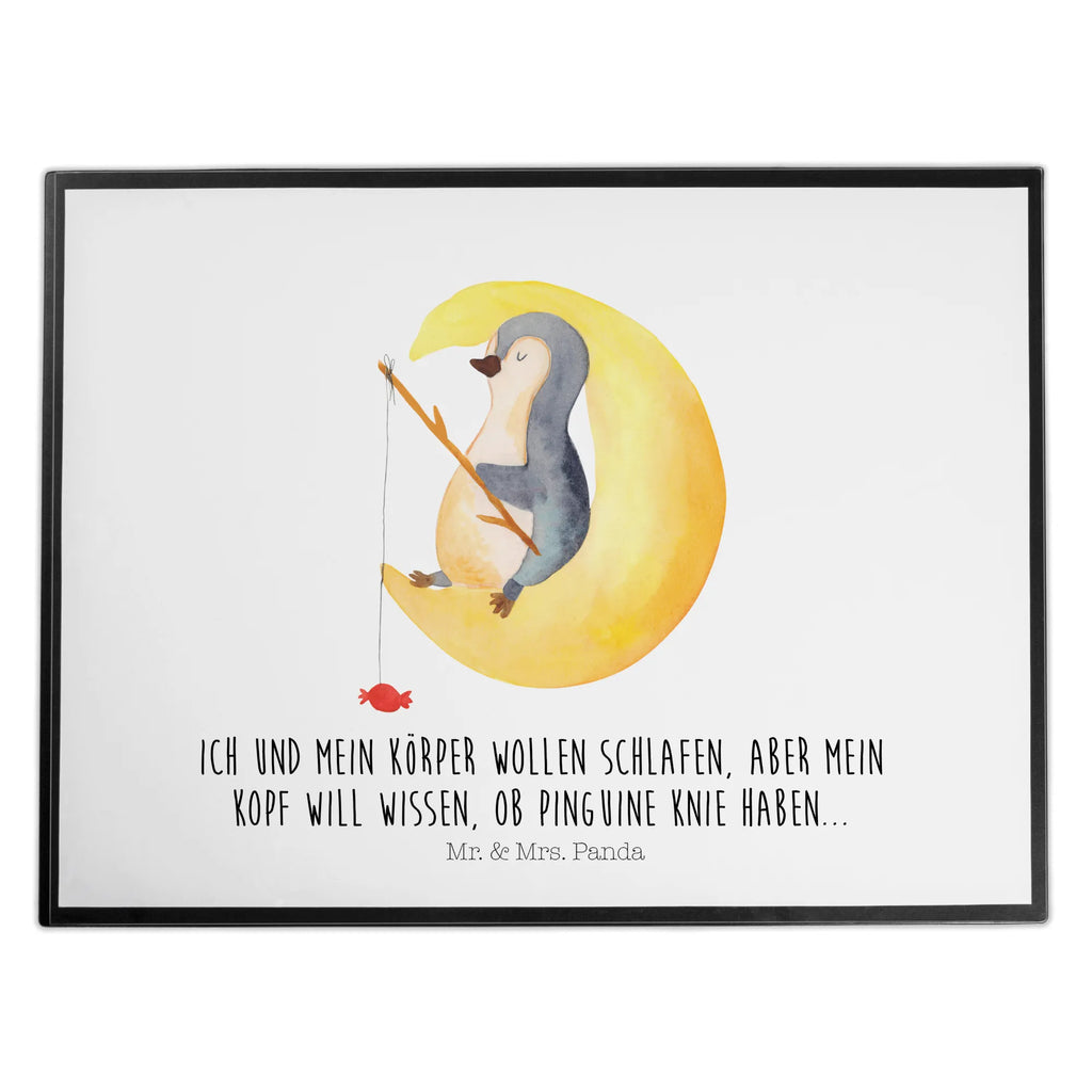Schreibtischunterlage Pinguin Mond Schreibtischauflage, Schreibtisch Unterlagen, Büroartikel, Schreibunterlage, Bürobedarf, Schreibtischunterlage Groß, Schreibwaren, Pinguin, Gästezimmer, Einschlafen, Nachtruhe, Spruch, Pinguine, schlafen, Schlafstörungen, Schlafzimmer