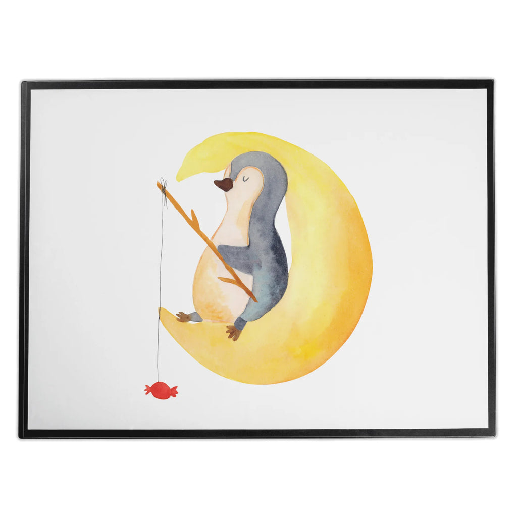 Schreibtischunterlage Pinguin Mond Schreibtischauflage, Schreibtisch Unterlagen, Büroartikel, Schreibunterlage, Bürobedarf, Schreibtischunterlage Groß, Schreibwaren, Pinguin, Gästezimmer, Einschlafen, Nachtruhe, Spruch, Pinguine, schlafen, Schlafstörungen, Schlafzimmer
