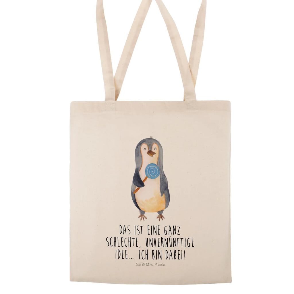 Tragetasche Pinguin Lolli Badetasche, Umhängetasche, Stofftasche, Tasche, Jutebeutel, Beutel, Stoffbeutel, Laptoptasche, Einkaufstüte, Einkaufstasche, Beuteltasche, Jutetasche, Shopper, Strandtasche, Tragetasche, Schultertasche, Pinguin, Rabauke, Spruch, Lolli, Pinguine, Ganove, Süßigkeiten, Blödsinn, Gauner, Rebell