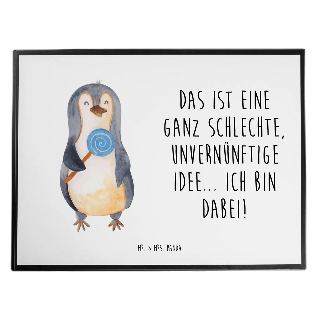 Schreibtischunterlage Pinguin Lolli Schreibtisch Unterlagen, Bürobedarf, Schreibwaren, Schreibtischunterlage Groß, Schreibtischauflage, Schreibunterlage, Büroartikel, Pinguin, Lolli, Gauner, Rebell, Ganove, Rabauke, Süßigkeiten, Spruch, Pinguine, Blödsinn