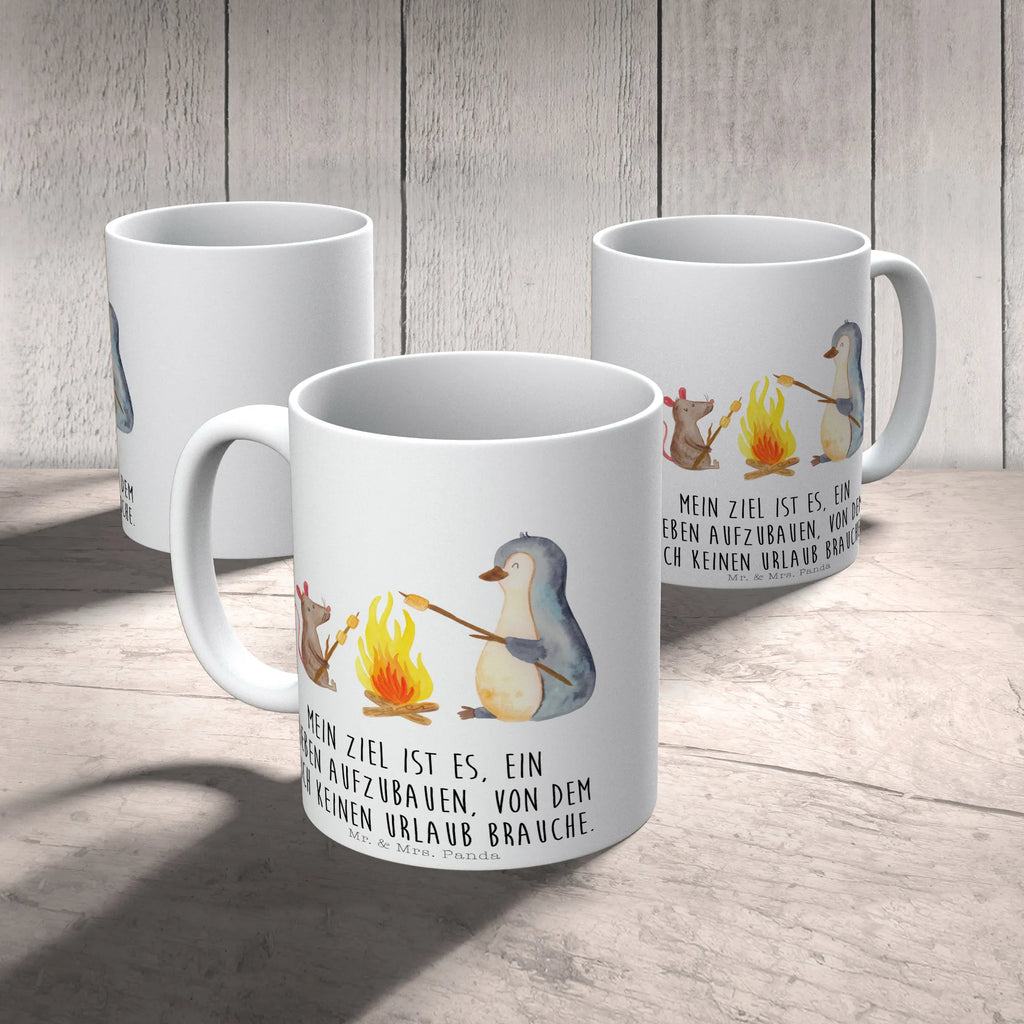 Mug Penguin campfire tea mug, mug, novelty mug, custom mug, mug with designs, coffee mug, ceramic mug, mug with quotes, gift mug, porcelain mug, latte mug, personalized mug, office mug, Penguin, North Pole, Winter, Penguins, mouse, marshmallows, office, life, life motto, campfire, barbecue, love, penguins, work, life motivation, everyday office life, job, new start, fire, motivation