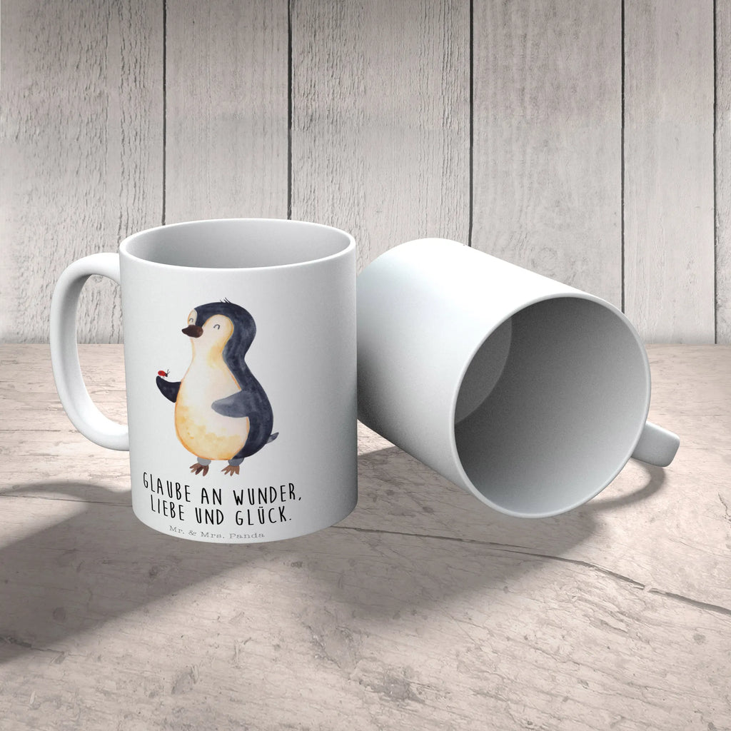 Mug Penguin ladybug personalized mug, mug with quotes, ceramic mug, mug, porcelain mug, coffee mug, novelty mug, latte mug, office mug, mug with designs, tea mug, custom mug, gift mug, Penguin, North Pole, Winter, Penguins, happiness, joy, ladybird, joy of life, penguins, love, wonder