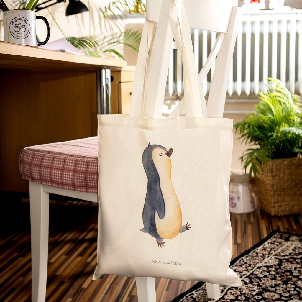 Tote bag Penguin march Jutebeutel, Einkaufstüte, Einkaufstasche, Tragetasche, Beutel, Strandtasche, Stofftasche, Badetasche, Beuteltasche, Schultertasche, Jutetasche, Laptoptasche, Tasche, Stoffbeutel, Shopper, Umhängetasche, Pinguin, Schwester, Familie, Bruder, Pinguine, Frühaufsteher, Langschläfer