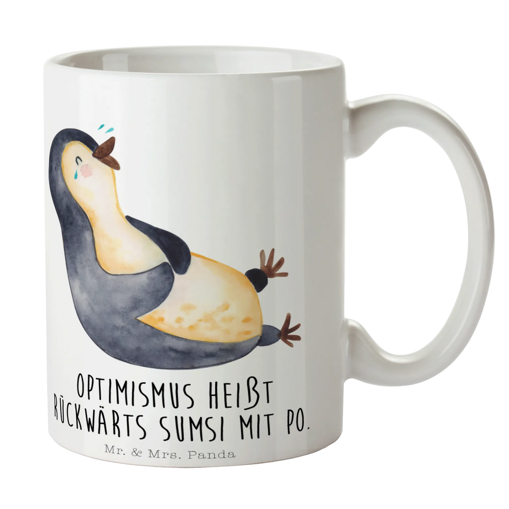 Mug Penguin Laugh Kaffeetasse, Keramiktasse, Porzellantasse, Tasse mit Zitaten, Tasse mit Motiven, Bürotasse, Tasse, Teetasse, Geschenktasse, Pinguin, lustiger Spruch, Optimismus, Humor, Fröhlichkeit, Fröhlich, Pinguine, Lachen