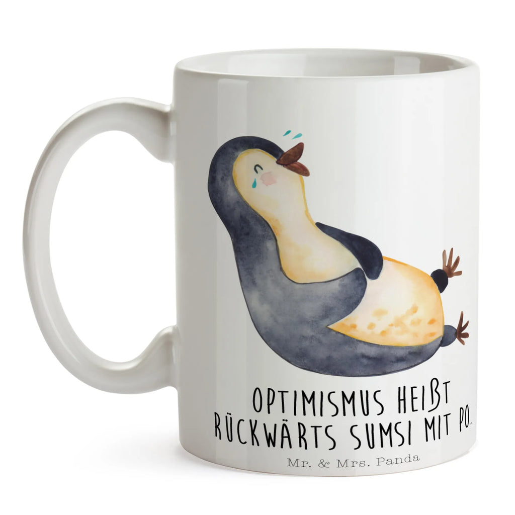 Mug Penguin Laugh Kaffeetasse, Keramiktasse, Porzellantasse, Tasse mit Zitaten, Tasse mit Motiven, Bürotasse, Tasse, Teetasse, Geschenktasse, Pinguin, lustiger Spruch, Optimismus, Humor, Fröhlichkeit, Fröhlich, Pinguine, Lachen