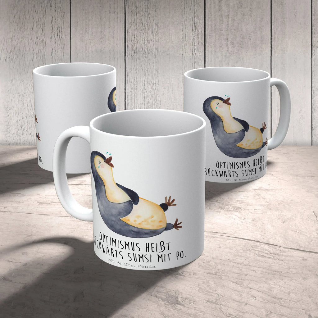 Mug Penguin Laugh Kaffeetasse, Keramiktasse, Porzellantasse, Tasse mit Zitaten, Tasse mit Motiven, Bürotasse, Tasse, Teetasse, Geschenktasse, Pinguin, lustiger Spruch, Optimismus, Humor, Fröhlichkeit, Fröhlich, Pinguine, Lachen