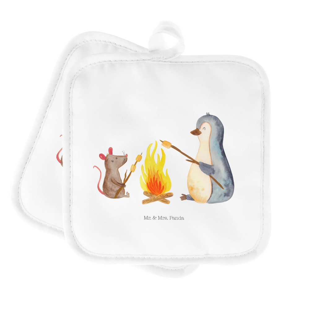2-elementowy zestaw podkładek pod garnki pingwin ognisko Topflappen 2er Set, Topfhandschuhe, Topflappenset, 2er Set Topflappen, Topfuntersetzer, topfhalter, Topflappen, Topflappen Set, Pinguin, Liebe, Neustart, Feuer, Maus, Grillen, Leben, Lagerfeuer, Motivation, Marshmallows, Pinguine, Arbeit, Lebensspruch, Büroalltag, Job, Büro, Lebensmotivation