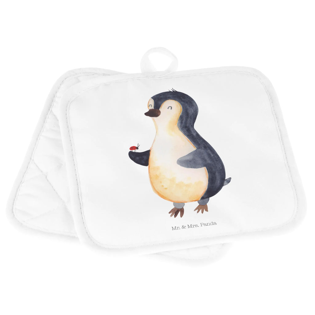 2er Set Topflappen  Pinguin Marienkäfer Topfhandschuh, Topflappen 2er Set, Ofenhandschuh, Topflappen, Topflappenset, Topflappen lustig, Topflappen Set, Schöne Topflappen, Ofenhandschuhe, Topfuntersetzer, Topflappen mit Spruch, Topfhandschuhe, Pinguin, Marienkäfer, Pinguine, Glück, Lebensfreude, Freude, Liebe, Wunder