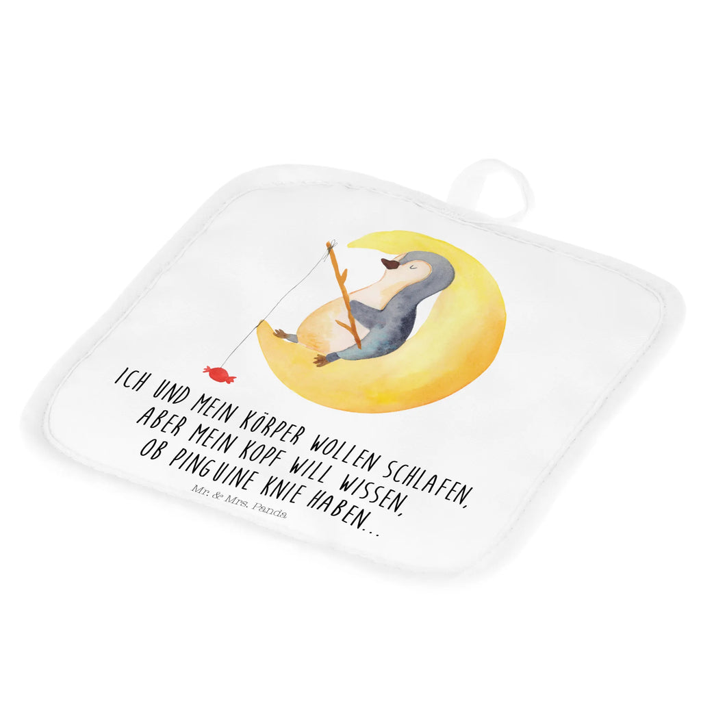 2er Set Topflappen  Pinguin Mond topfhalter, 2er Set Topflappen, Topfuntersetzer, Topflappenset, Topflappen, Topflappen 2er Set, Topflappen Set, Topfhandschuhe, Pinguin, Schlafstörungen, Spruch, Schlafzimmer, Einschlafen, schlafen, Pinguine, Gästezimmer, Nachtruhe