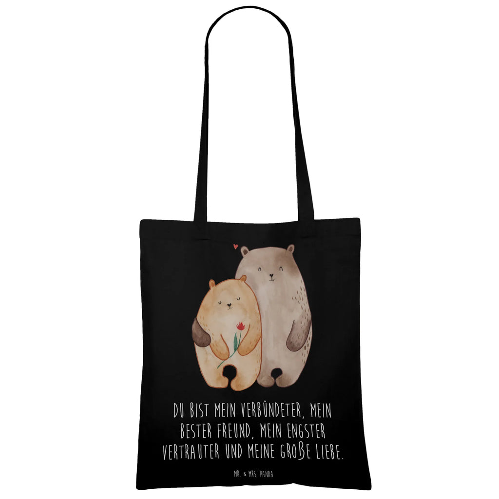 Tote bag Bears in love
