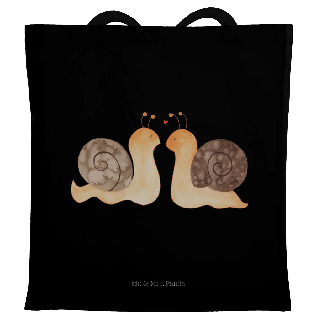 Tote bag Snails in love Strandtasche, Laptoptasche, Tragetasche, Schultertasche, Tasche, Beuteltasche, Umhängetasche, Jutetasche, Einkaufstasche, Badetasche, Stofftasche, Stoffbeutel, Einkaufstüte, Shopper, Beutel, Jutebeutel, Liebe, Partner, Freund, Freundin, Ehemann, Ehefrau, Heiraten, Verlobung, Heiratsantrag, Liebesgeschenk, Jahrestag, Hocheitstag