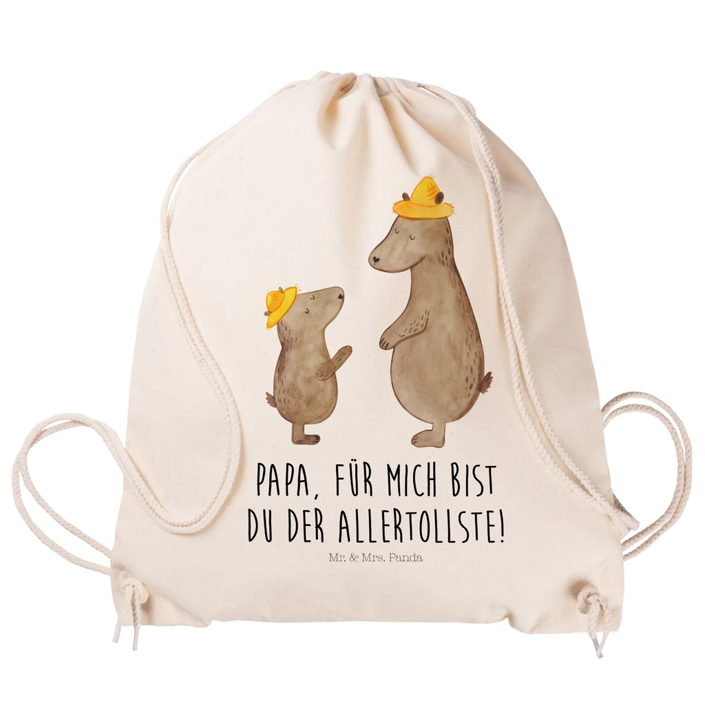 Drawstring bag Bears with hats sports bag, gym bag, carrier bag, hipster, jute bag, bag, Family, Father's Day, Mother's Day, brother, sister, Mom, Dad, father-son, father's day, dad, father, favourite person, daddy, sons, bear, son, family, role model, child, children