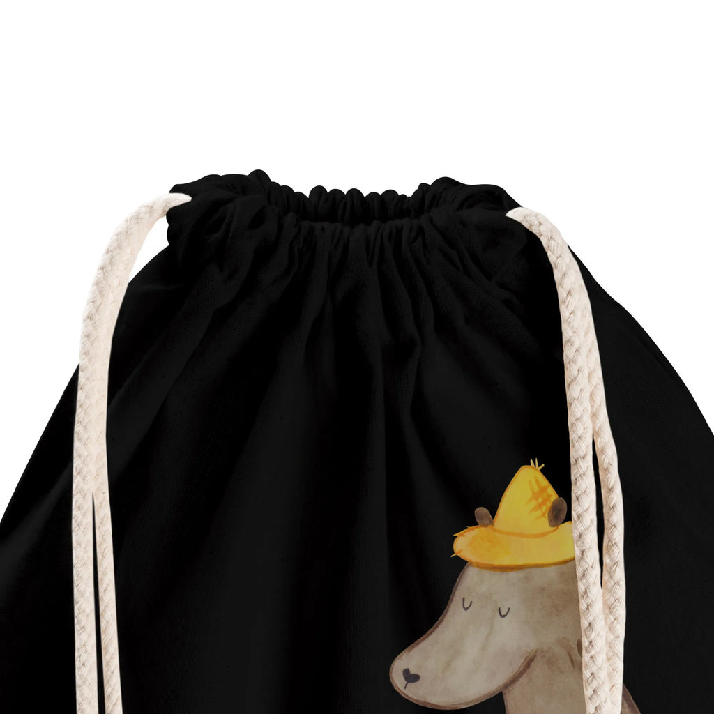 Drawstring bag Bears with hats sports bag, gym bag, carrier bag, hipster, jute bag, bag, Family, Father's Day, Mother's Day, brother, sister, Mom, Dad, father-son, father's day, dad, father, favourite person, daddy, sons, bear, son, family, role model, child, children