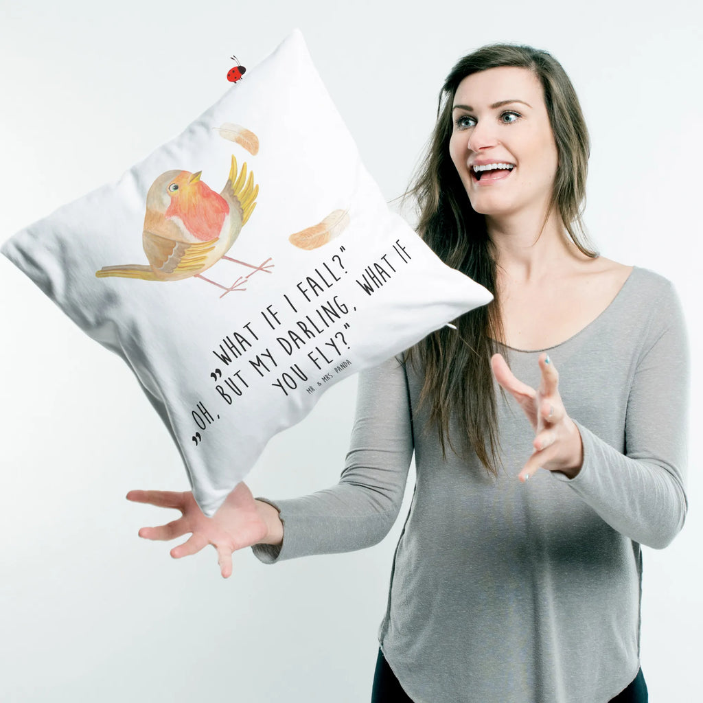 40x40 Kissen Rotkehlchen Federn Kissen 40x40, Sofakissen, Kissen, Kissenhülle 40x40, Couchkissen, Kissenbezüge, Kissenbezug 40x40, Dekokissen Sofa, Zierkissen, sitzkissen, Kissenhülle, Dekokissen 40x40, Kopfkissen, Sofakissen 40x40, Kissen 40x40 Waschbar, Kopfkissen 40x40, Motivkissen, sofakissen, Dekokissen, Tiermotive, Gute Laune, lustige Sprüche, Tiere, Vogel, Spruch Mut, Spruch Motivation, fliegen, Motivationsbilder, Rotkehlchen, Motivation Sprüche, What if i fall