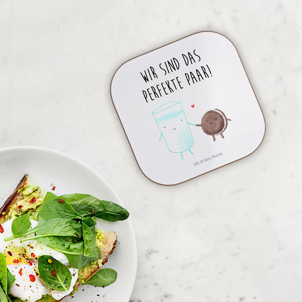 Podkładka mleko ciastko Motywy zwierzęce, dobra energia, zabawne powiedzonka, zwierzęta