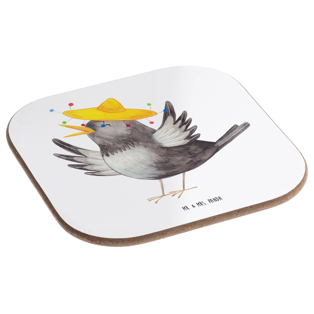 Untersetzer Rabe Sombrero Untersetzer Holz, Getränkeuntersetzer, Untersetzer für Gläser, Glasuntersetzer, Holzuntersetzer, Tassen Untersetzer, Untersetzer Design, Untersetzer, Untersetzer Gläser, Bierdeckel, Korkuntersetzer, Untersetzer aus Holz, Tiermotive, Gute Laune, lustige Sprüche, Tiere, froh, Motivation, Elster, glücklich sein, Rabe, Spruch positiv, Vögel, Vogel, Glück Spruch, fröhlich sein