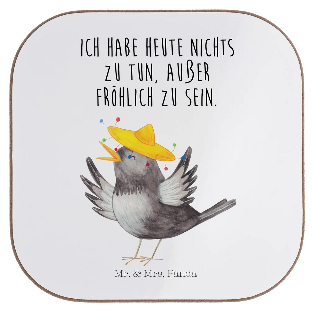 Untersetzer Rabe Sombrero Untersetzer Holz, Getränkeuntersetzer, Untersetzer für Gläser, Glasuntersetzer, Holzuntersetzer, Tassen Untersetzer, Untersetzer Design, Untersetzer, Untersetzer Gläser, Bierdeckel, Korkuntersetzer, Untersetzer aus Holz, Tiermotive, Gute Laune, lustige Sprüche, Tiere, froh, Motivation, Elster, glücklich sein, Rabe, Spruch positiv, Vögel, Vogel, Glück Spruch, fröhlich sein