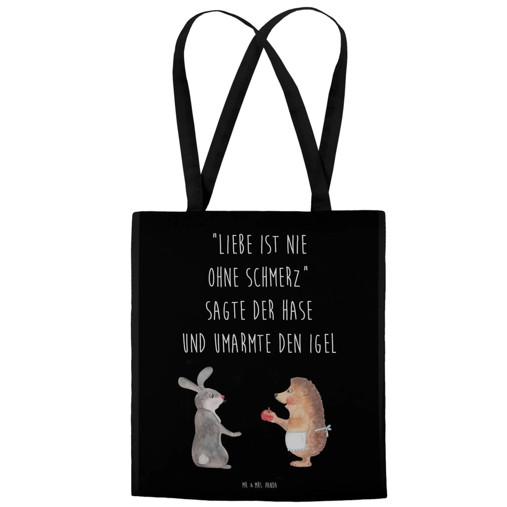 Tote bag Hare Hedgehog