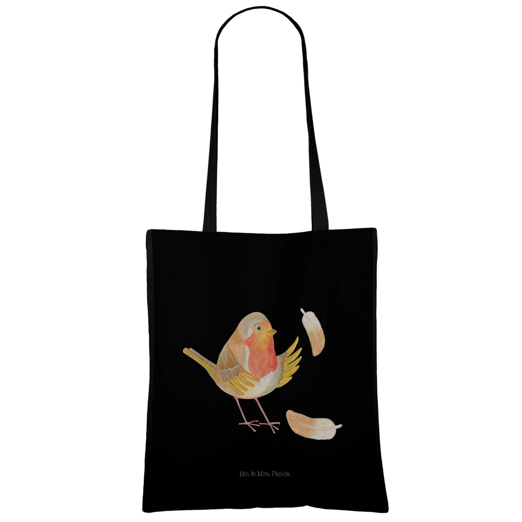 Tote bag robin feathers