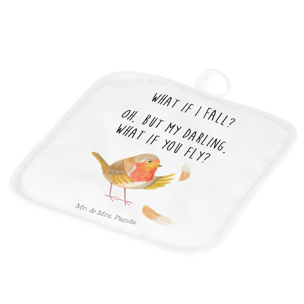 2er Set Topflappen  Rotkehlchen mit Federn Topflappen mit Spruch, Topflappenset, Ofenhandschuh, Topfuntersetzer, Topfhandschuhe, Schöne Topflappen, Topflappen 2er Set, Topfhandschuh, Topflappen lustig, Topflappen, Topflappen Set, Ofenhandschuhe, Tiermotive, Gute Laune, lustige Sprüche, Tiere, Motivation Sprüche, Spruch Mut, Motivationsbilder, fliegen, Spruch Motivation, What if i fall, Rotkehlchen, Vogel