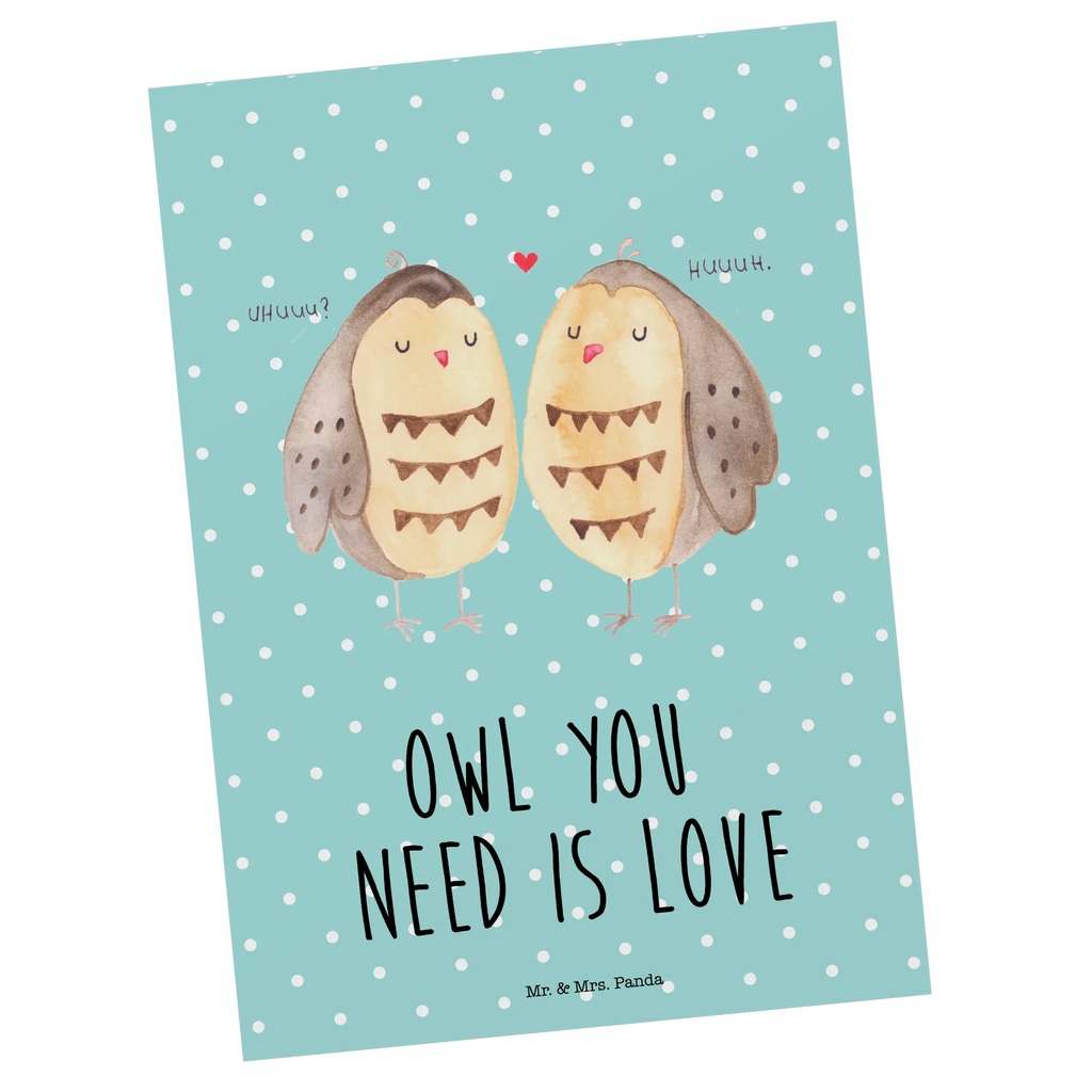 Postkarte Eulen Liebe Geschenkkarte, Dankeskarte, Grußkarte, Einladungskarten Geburtstag, Einladung, Ansichtskarten, Karte, Geburtstagskarte, Postkarte, Einladung Geburtstag, Ansichtskarte, Einladungskarte, Eule, Eule Deko, Hochzeit Spruch, Liebe Spruch, Liebe, Wortspiel lustig, Freund, Freundin Geschenk, Owl, All you need is love