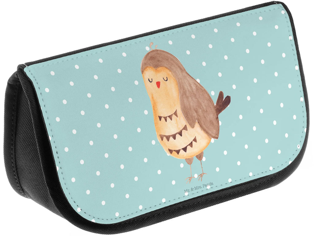 Cosmetics bag Owl Satisfied Schminkbeutel, beauty tasche, Make-Up Bag, toilettenbeutel, Beauty Bag, hygiene tasche, zubehörtasche, Schminktasche, Beautybag, utensilientasche, beauty case, Kulturtasche, Necessaire, Waschbeutel, kosmetiktäschchen, kosmetik beutel, Waschtasche, Organizer Tasche, bad tasche, Toilettentasche, Kulturbeutel, reiseschminktasche, Kosmetiktasche, Schminktäschchen, Reisenecessaires, kulturtäschchen, kleines Täschchen, reise kosmetiktasche, Eule, Liebe Spruch, Owl, Romantisch, Eule Deko, Eule Spruch, Wortspiel Lustig, Spruch schön, Geschenk Hochzeitstag