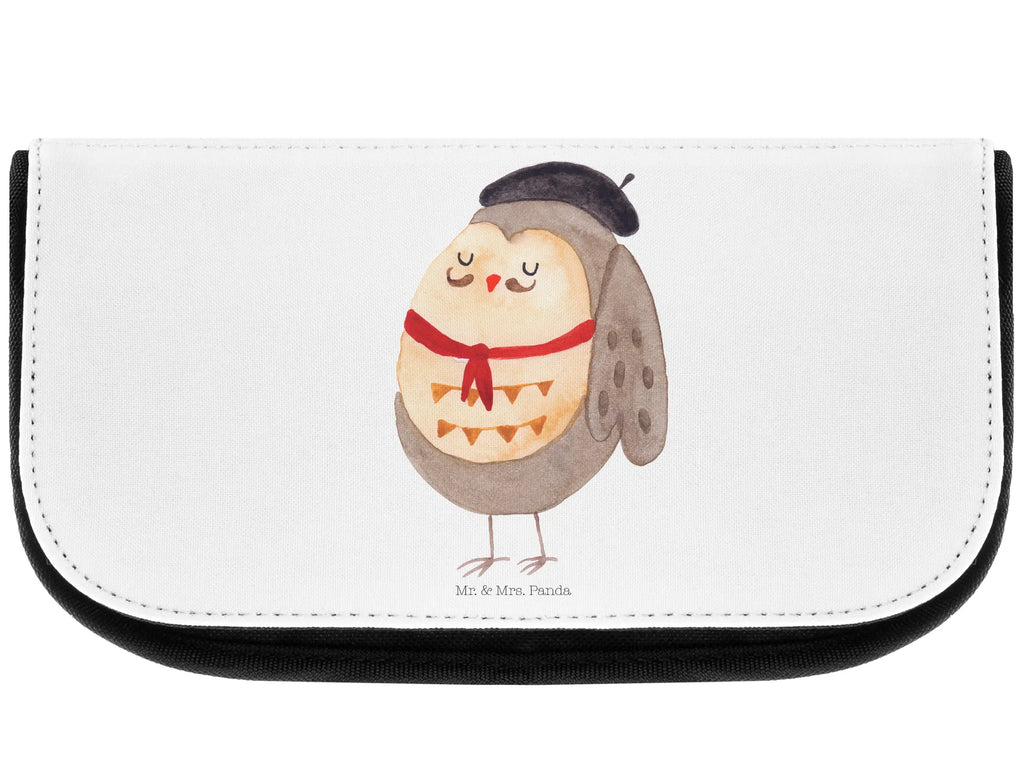 Cosmetics bag Owl France Kosmetiktasche, Waschtasche, utensilientasche, Make-Up Bag, Beautybag, Schminkbeutel, Kulturbeutel, Necessaire, beauty tasche, Toilettentasche, kosmetik beutel, Schminktäschchen, reiseschminktasche, Organizer Tasche, hygiene tasche, reise kosmetiktasche, Reisenecessaires, Beauty Bag, toilettenbeutel, Schminktasche, Kulturtasche, bad tasche, kleines Täschchen, kulturtäschchen, kosmetiktäschchen, beauty case, Waschbeutel, zubehörtasche, Eule, Eule Deko, Owl, Spruch schön, Eulen, Das Leben Ist schön, La Vie Est Belle, Hibou, Spruch Französisch, Frankreich