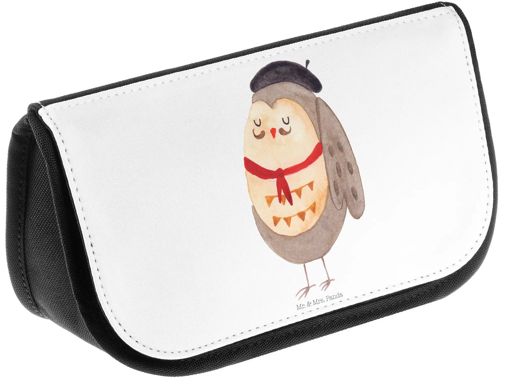 Cosmetics bag Owl France Kosmetiktasche, Waschtasche, utensilientasche, Make-Up Bag, Beautybag, Schminkbeutel, Kulturbeutel, Necessaire, beauty tasche, Toilettentasche, kosmetik beutel, Schminktäschchen, reiseschminktasche, Organizer Tasche, hygiene tasche, reise kosmetiktasche, Reisenecessaires, Beauty Bag, toilettenbeutel, Schminktasche, Kulturtasche, bad tasche, kleines Täschchen, kulturtäschchen, kosmetiktäschchen, beauty case, Waschbeutel, zubehörtasche, Eule, Eule Deko, Owl, Spruch schön, Eulen, Das Leben Ist schön, La Vie Est Belle, Hibou, Spruch Französisch, Frankreich