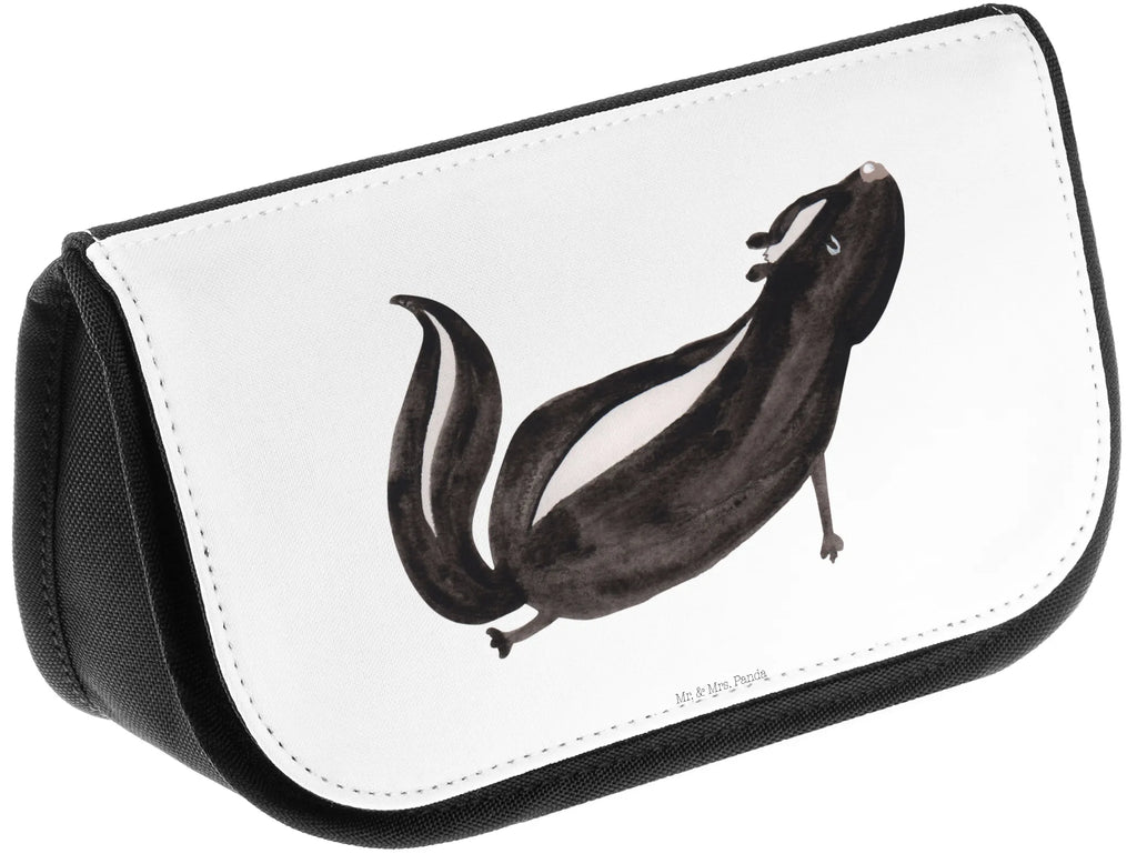 Cosmetics bag skunk yoga Wallet, Cosmetic bag, Toilet bag, Make-up bag, Cosmetics, Sludge bag, Bag, Mudflap case, Skunk, Love, Live, Predator, Namaste, Stinker, Stinky, Laugh, Wild animal, Yoga