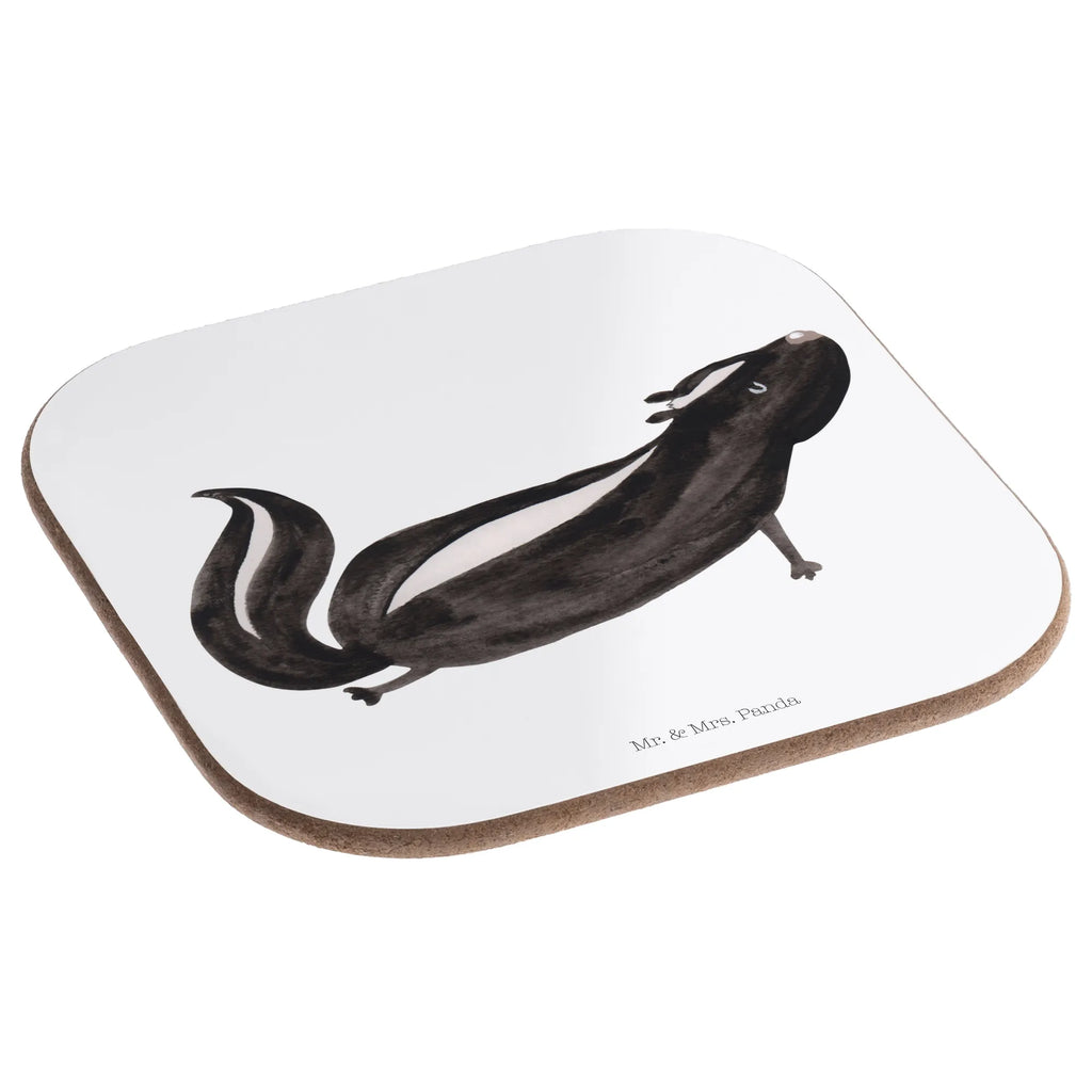 Square coaster skunk yoga Untersetzer für Gläser, Untersetzer Gläser, Korkuntersetzer, Bierdeckel, Untersetzer aus Holz, Glasuntersetzer, Tassen Untersetzer, Getränkeuntersetzer, Holzuntersetzer, Untersetzer Design, Untersetzer, Untersetzer Holz, Stinktier, Skunk, Yoga, Stinker, Stinki, Liebe, Raubtier, Wildtier, Lache, Namaste, Lebe