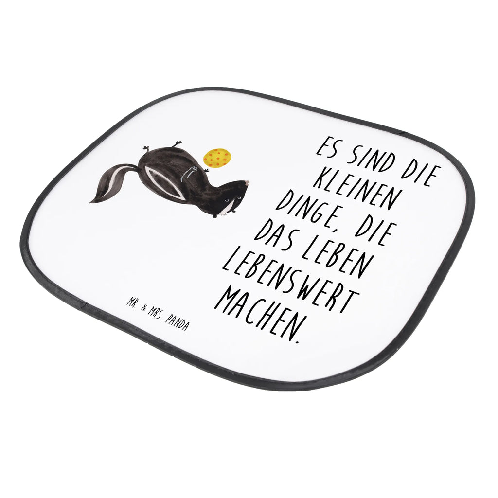 Car sun shade skunk ball windows, car, sun protection, children, family, back seat, sun visor, gift, Skunk, predator, stinker, stinky, playful, skunk, wild animal, wisdom