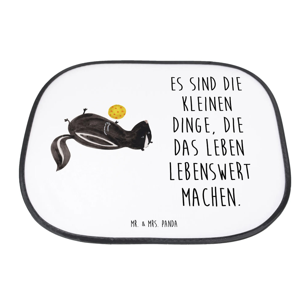 Car sun shade skunk ball windows, car, sun protection, children, family, back seat, sun visor, gift, Skunk, predator, stinker, stinky, playful, skunk, wild animal, wisdom