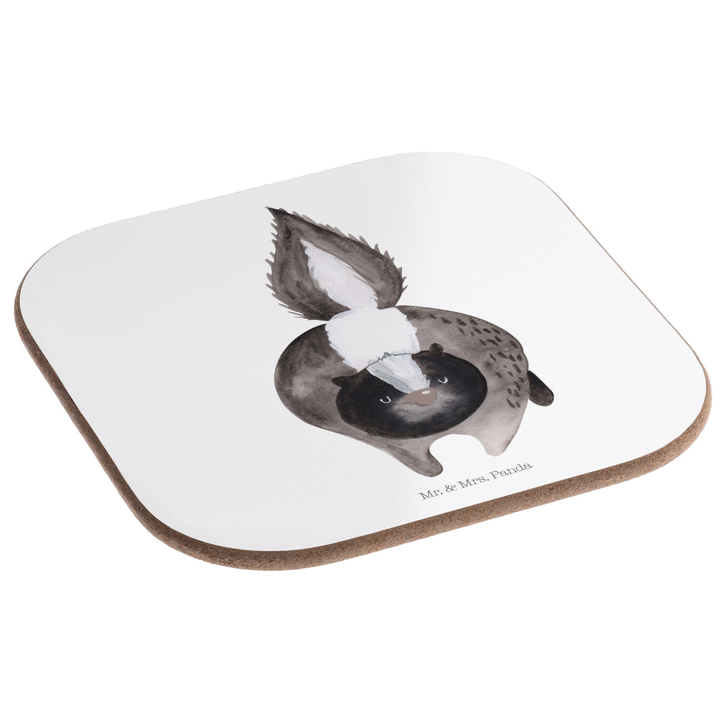 Square coaster skunk attack Untersetzer Holz, Tassen Untersetzer, Glasuntersetzer, Bierdeckel, Untersetzer Gläser, Untersetzer für Gläser, Getränkeuntersetzer, Untersetzer Design, Korkuntersetzer, Untersetzer, Untersetzer aus Holz, Holzuntersetzer, Stinktier, Skunk, Drohung, Wildtier, Stinki, Stinker, Raubtier, wütend