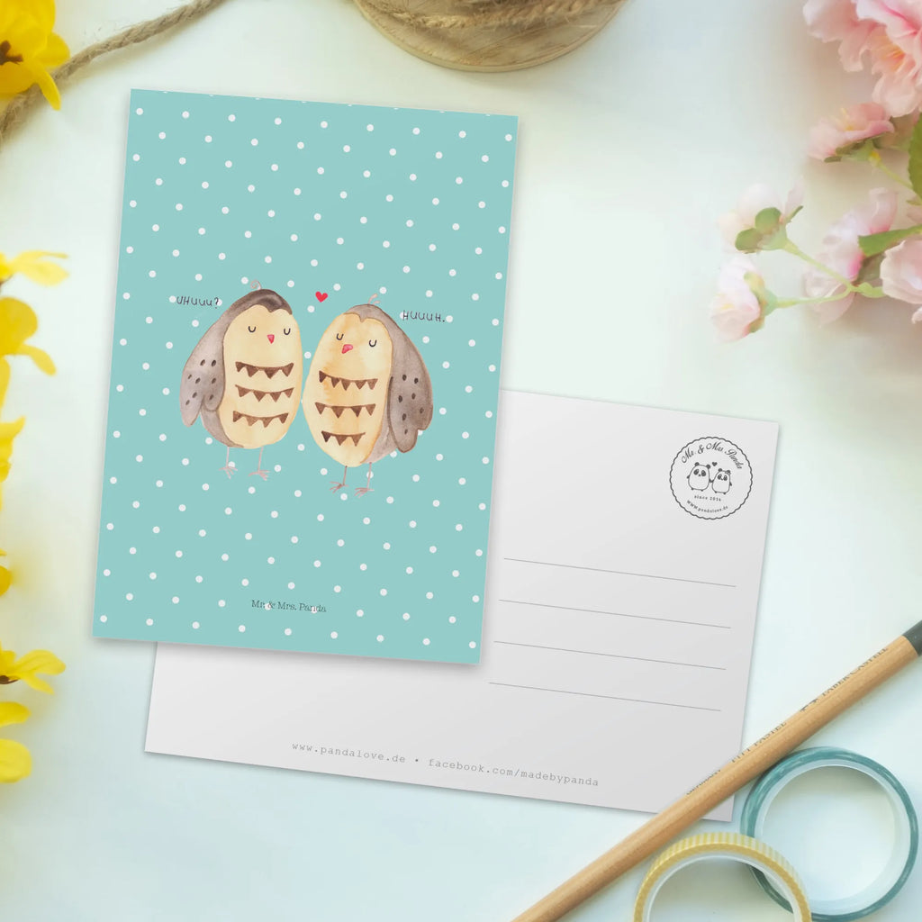 Postkarte Eulen Liebe Geschenkkarte, Dankeskarte, Grußkarte, Einladungskarten Geburtstag, Einladung, Ansichtskarten, Karte, Geburtstagskarte, Postkarte, Einladung Geburtstag, Ansichtskarte, Einladungskarte, Eule, Eule Deko, Hochzeit Spruch, Liebe Spruch, Liebe, Wortspiel lustig, Freund, Freundin Geschenk, Owl, All you need is love