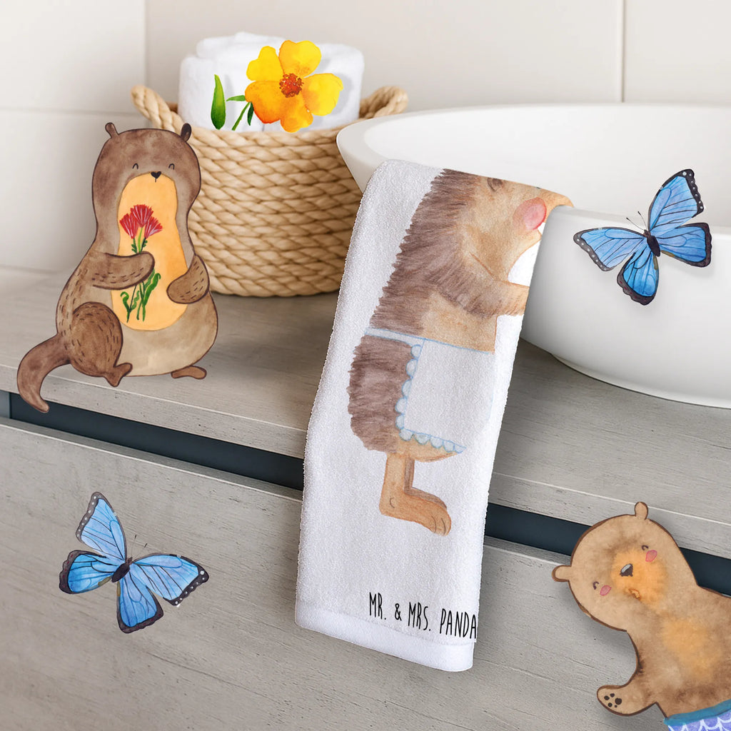 Hand towel Hedgehog wine Towel, bath towel, baby, towels, bathroom, big, children, small animals, cute, funny, cute animal motives, hand drawn, small world, funny sayings, good mood, happy, gifts, gift ideas, special gifts, animal lover, card, hedgehog, wine saying, drinking wine, gift wine drinker, wine decoration, gift wine lover, white wine, wine glass, red wine