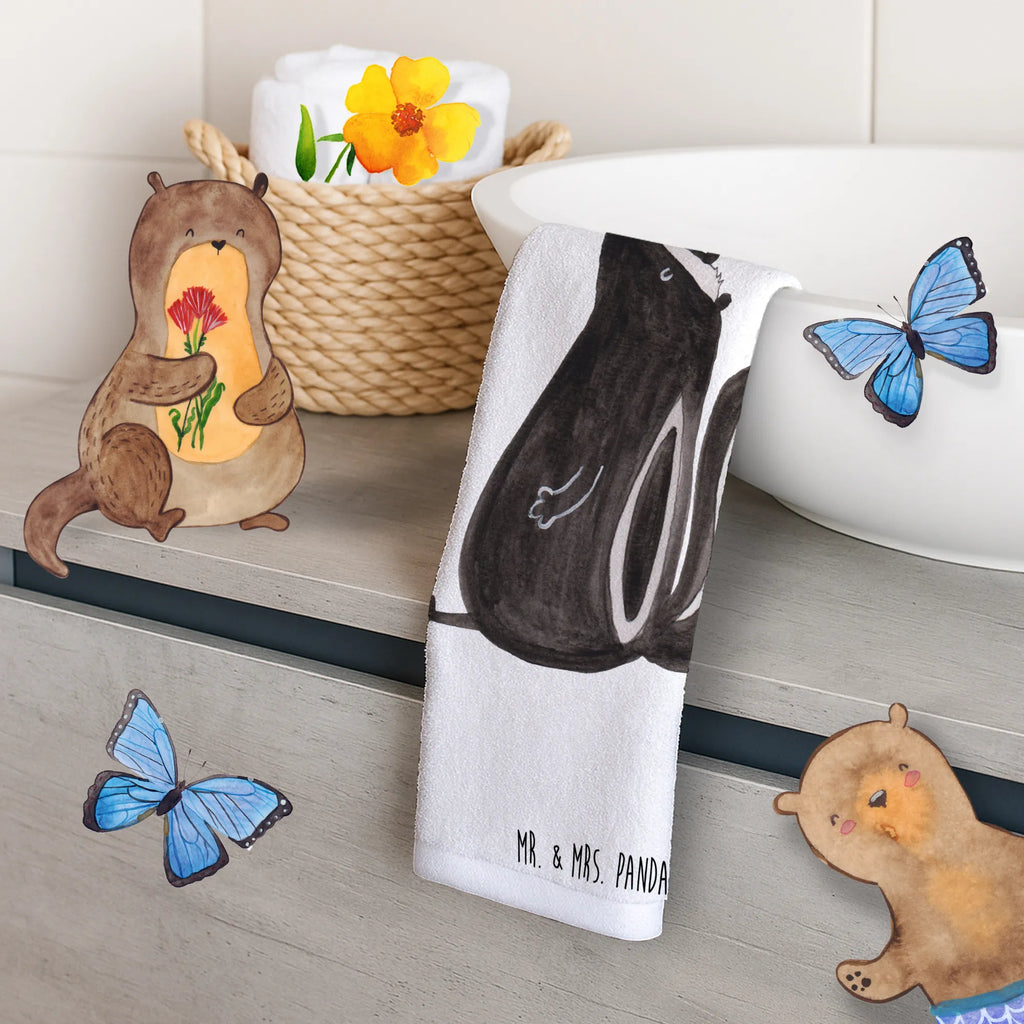 50 x 100 ręcznik skunks siedzenie Stinktier, Skunk