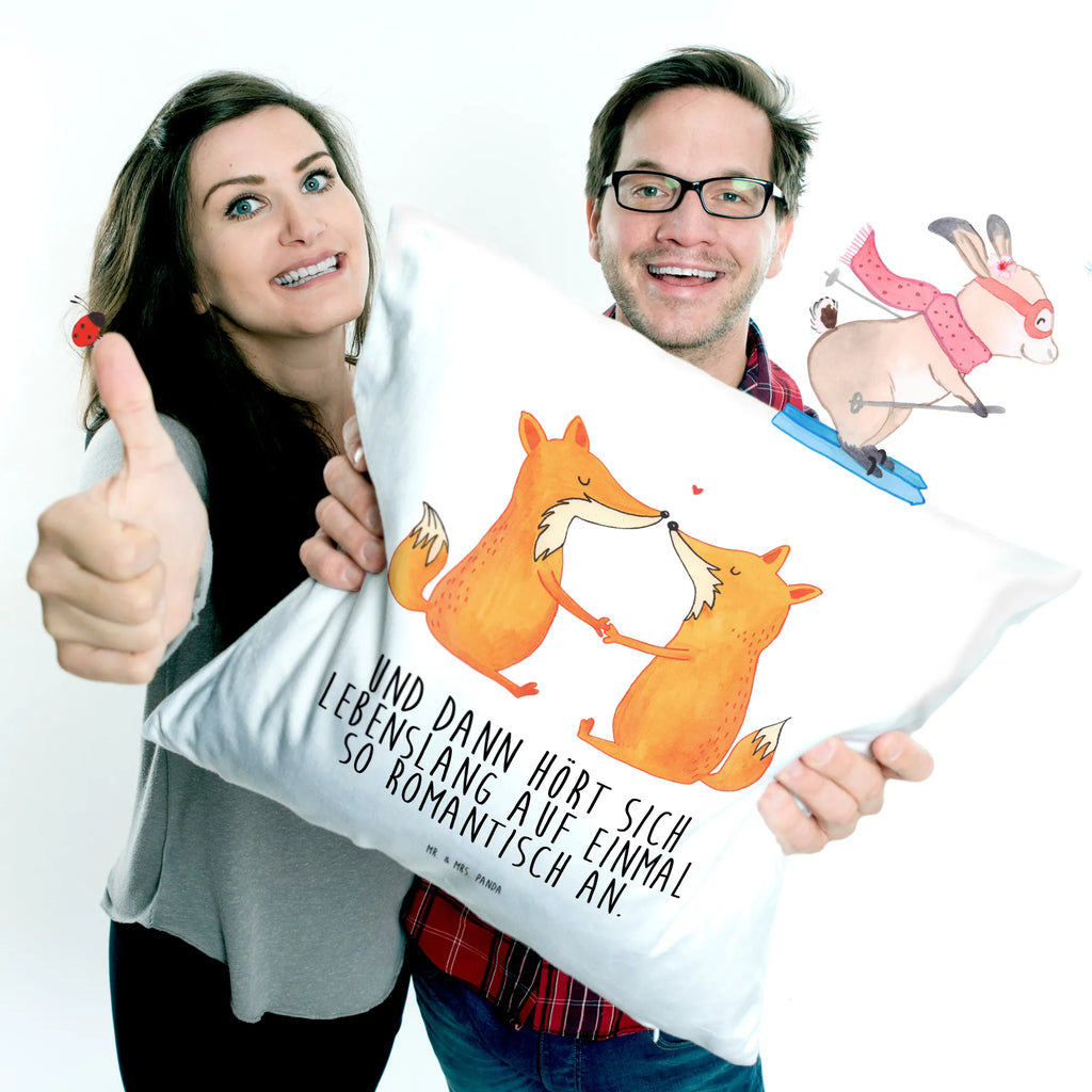 Cushion foxes Love pillow case, Pillow, bedroom, fluffy, 40x40, pillows, settee, couch, sofa, soft, cushion, 40 x 40, bed, pad, fox, foxes, forest wildlife, clever as a fox, animal lover, fiancée, lovers, couple, proof of love, husband, wife, love, girlfriend, partner, marriage, boyfriend
